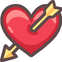 Heart Shot Emoji